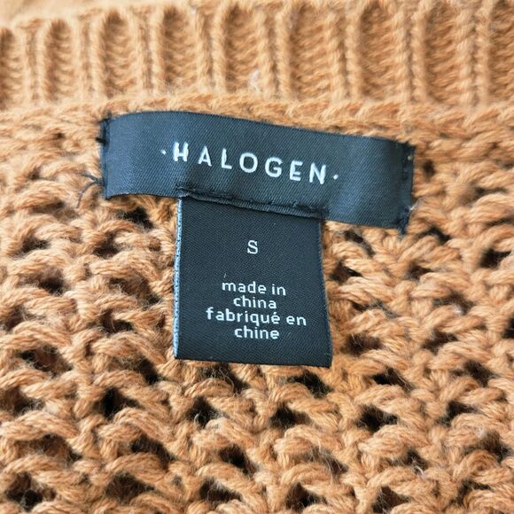 Halogen Womens Short Drop Shoulder Knitted Size S Sweater Vest - Picture 4 of 5